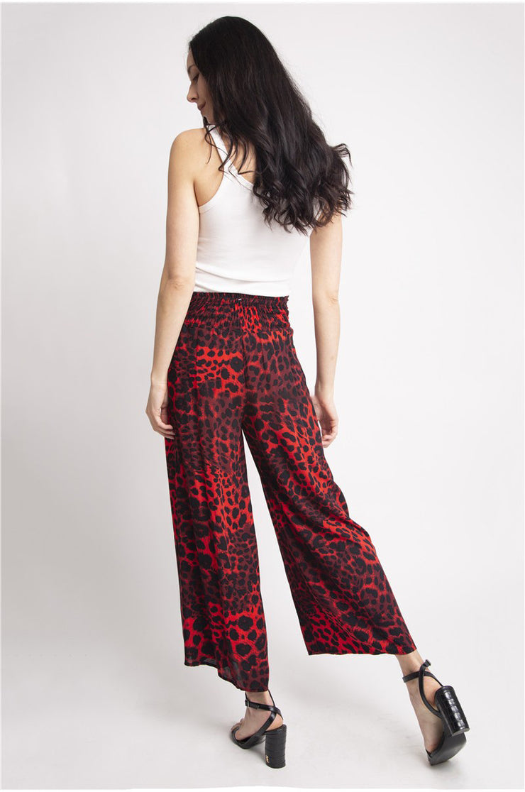 "My Wild Side" Animal Print Palazzo Pants