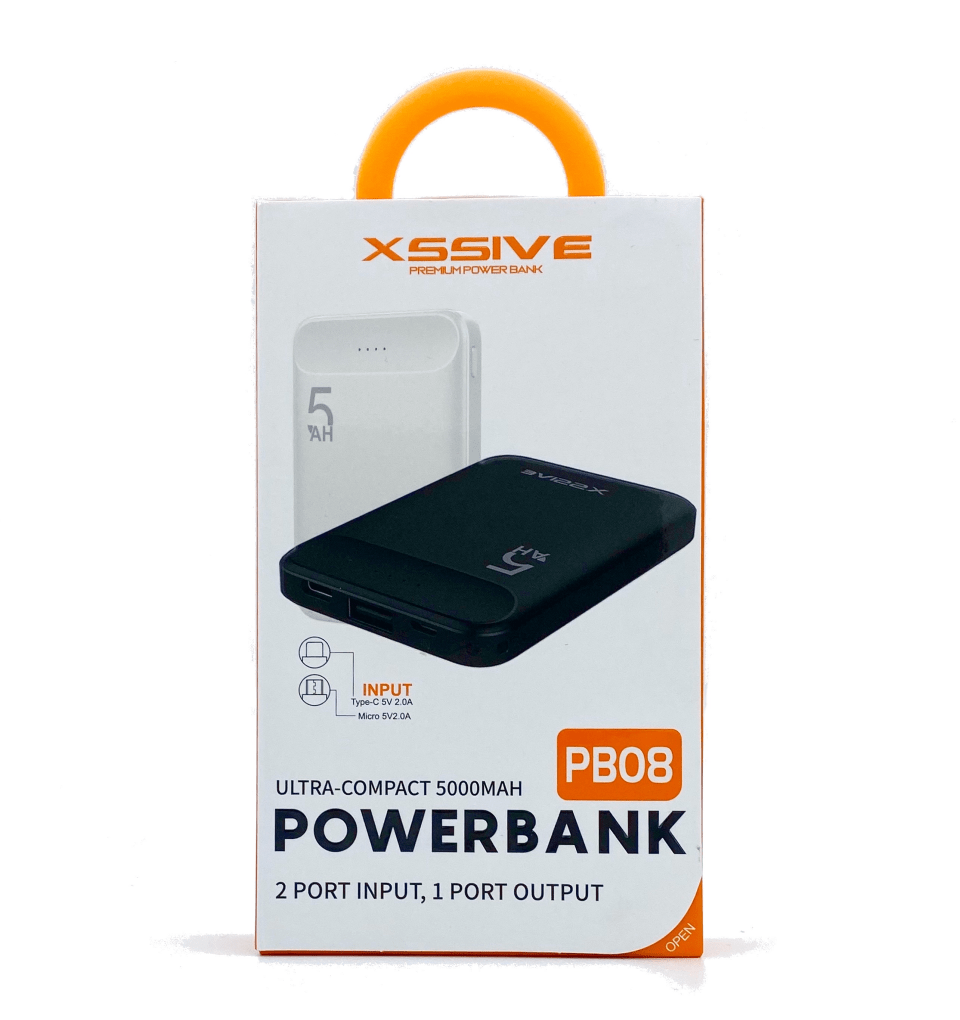 Verheugen Voorouder vasthoudend Xssive Powerbank 5000 mAh Compact - Zwart - KwaliteitLader.nl