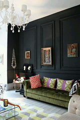 Dark eclectic decor - eclectic living room - eclectic decor - Maa-Kal Boutique Canada