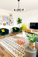 modern eclectic living room - eclectic decor - modern decor - Maa-Kal Boutique Canada 