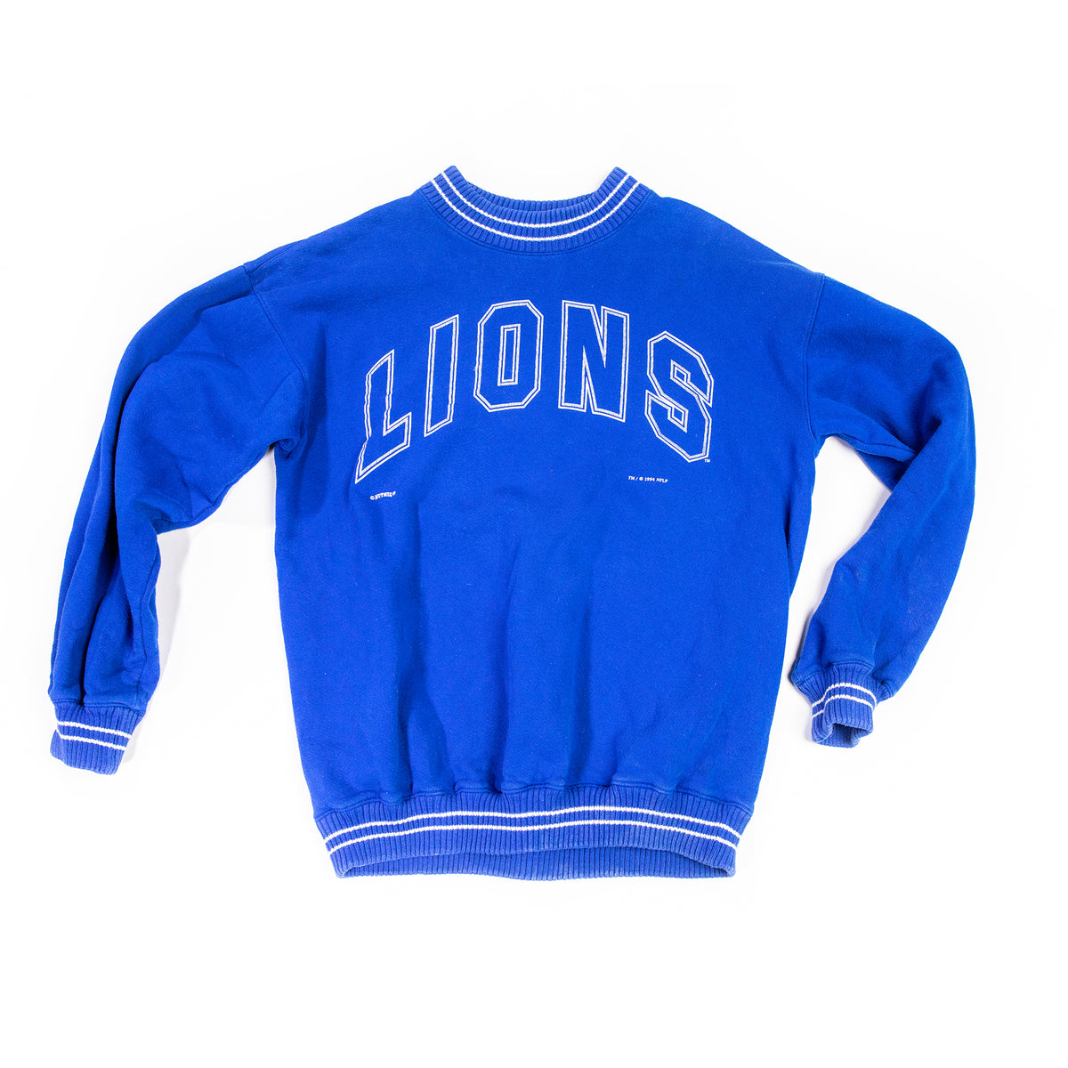 vintage detroit lions sweater