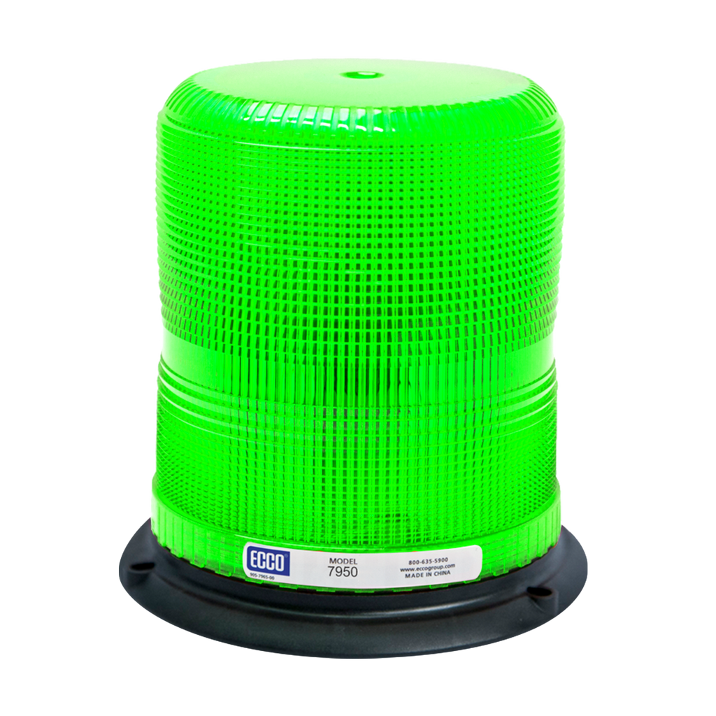 argument toegang katje ECCO 7950G | 7" Green Beacon Strobe Warning Light 3 Bolt Mount, 11 Flash  Patterns