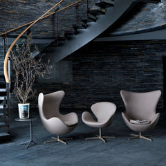 Arne Jacobsen Egg and Swan Chairs at the Royal Hotel in Copenhagen