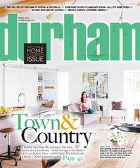 Furniture from Palette and Parlor in Durham Condo of Client Charlie Witzleben in Durham Magazine Home and Garden Issue April 2016
