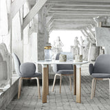 Jaime Hayon Sammen Chairs in Room with Analog Table Fritz Hansen