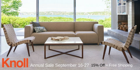 Shop the 2016 Knoll Annual Sale and get a FREE Knoll Lookbook at Palette and Parlor