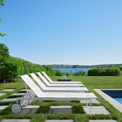 Shop Knoll Richard Schultz Chaise Lounge Outdoor Chairs at Palette and Parlor