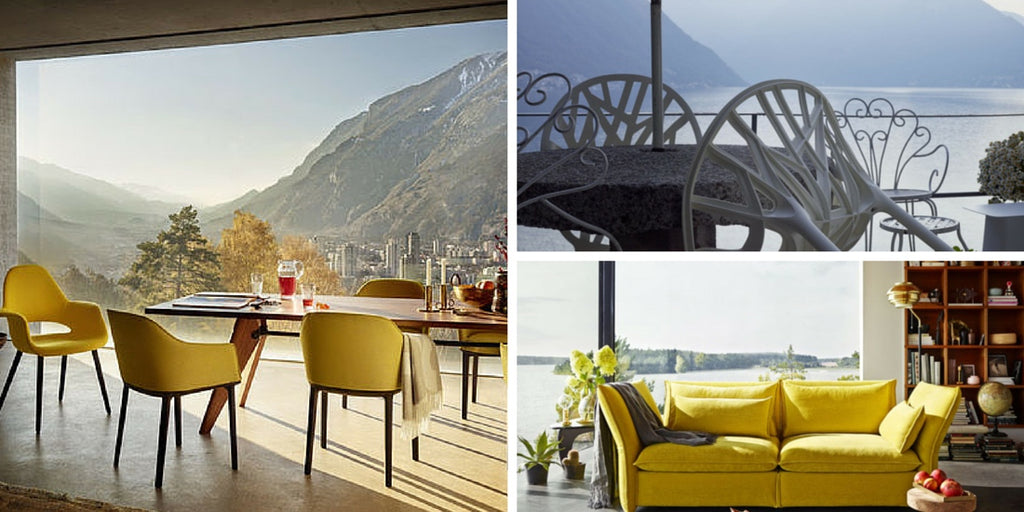 Vitra Furniture in Room and Outdoor Settings