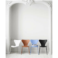 Monochrome Series 7 Chairs, Arne Jacobsen for Fritz Hansen at Palette and Parlor