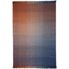 Nani Marquina Shade Rug Palette 2 Ombre Brick and Blue