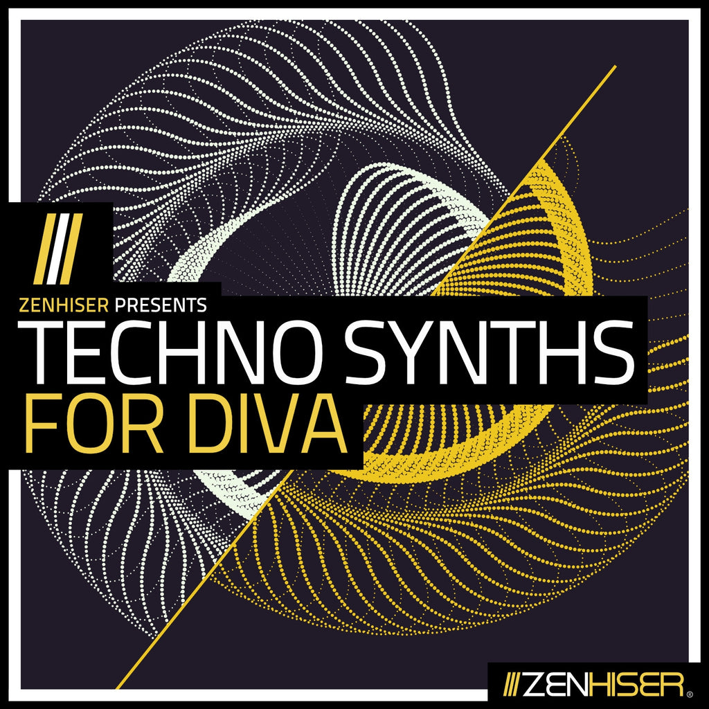 | Synths For U-He Diva. 640 Techno Presets & Audio Loops