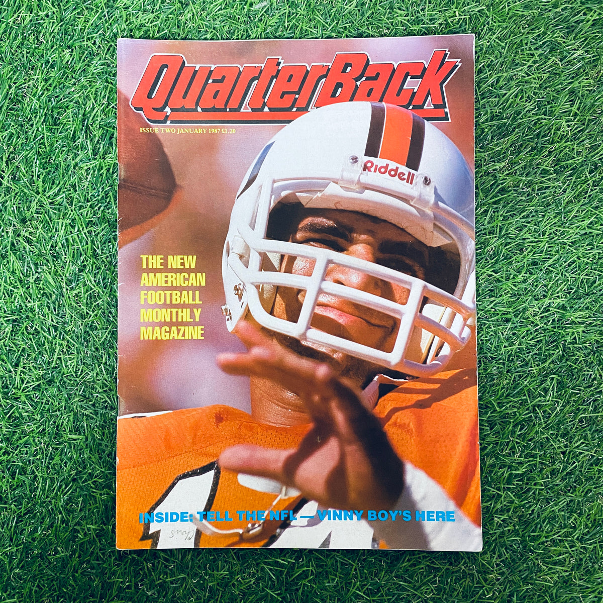 Quarterback Magazine January 1987 Issue – National Vintage League Ltd.