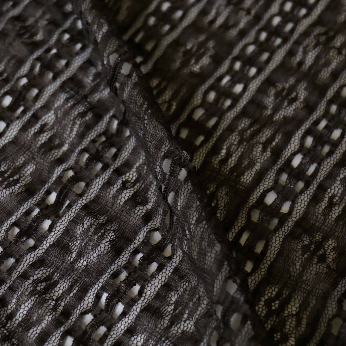 grey stretch lace fabric