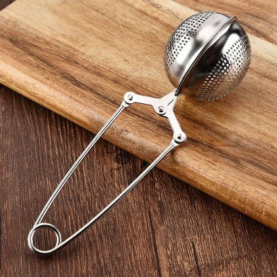 Tea Lovers Fancy Tea Strainer Stainless Steel Mesh Tea Infuser Tea Bag Filter Loose Leaf Tea Bag Strainer Connoisseurs Teaware