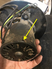 Lubrication Hole on Exhaust Blower