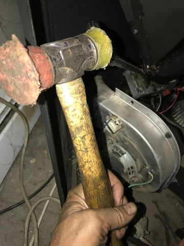 Hammer Auger Motor Removal