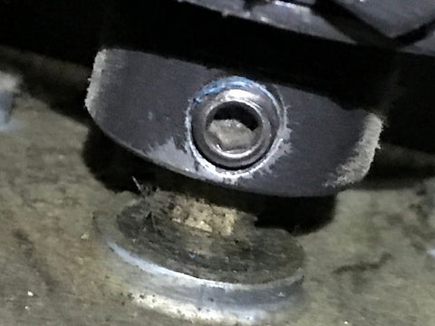 Set Screw after wire wheeling