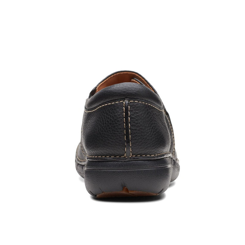 llenar Dolor tanto Clarks Unloop Women's Unstructured Black Leather Shoe | Simons Shoes