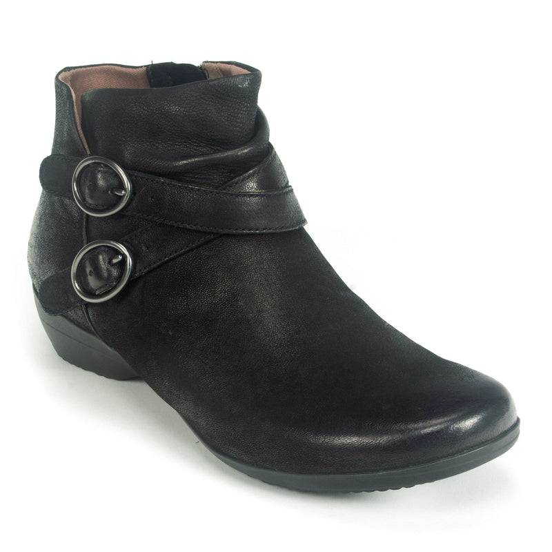 dansko booties black