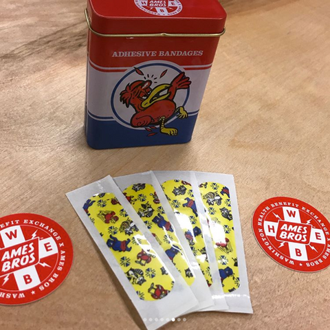 Ames Bros Custom Merchandise Band-Aids for Washington Health Benefit Exchange
