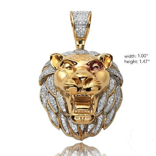 lion head locket