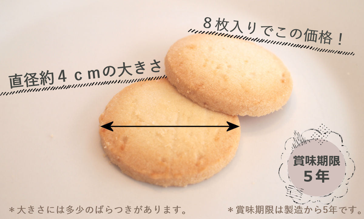 尾西食品 尾西の ライスクッキー ココナッツ風味 8枚入 【送料無料/新品】