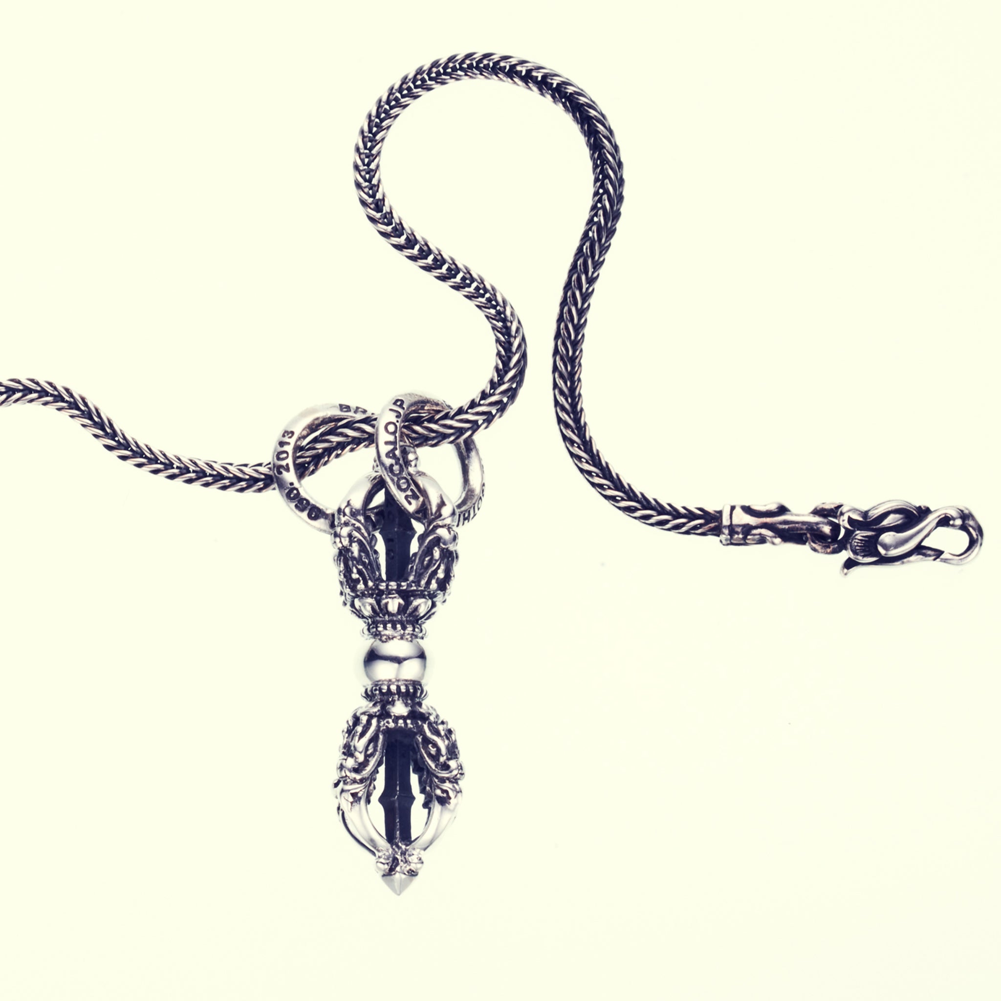 Tibetan Dragon Dorje : Necklace Chain Set