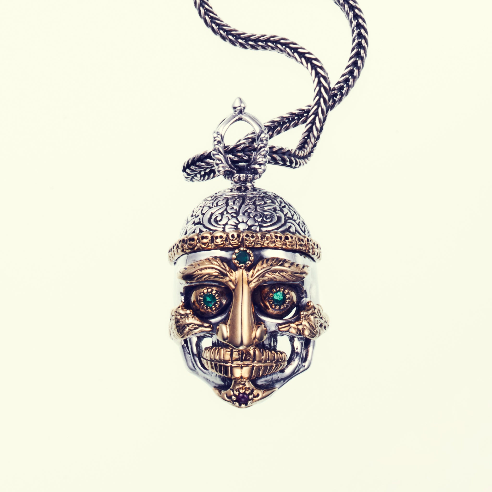 TIBETAN MONK SKULL PENDANT ZOCALO（ソカロ） ネックレス | rcacancun