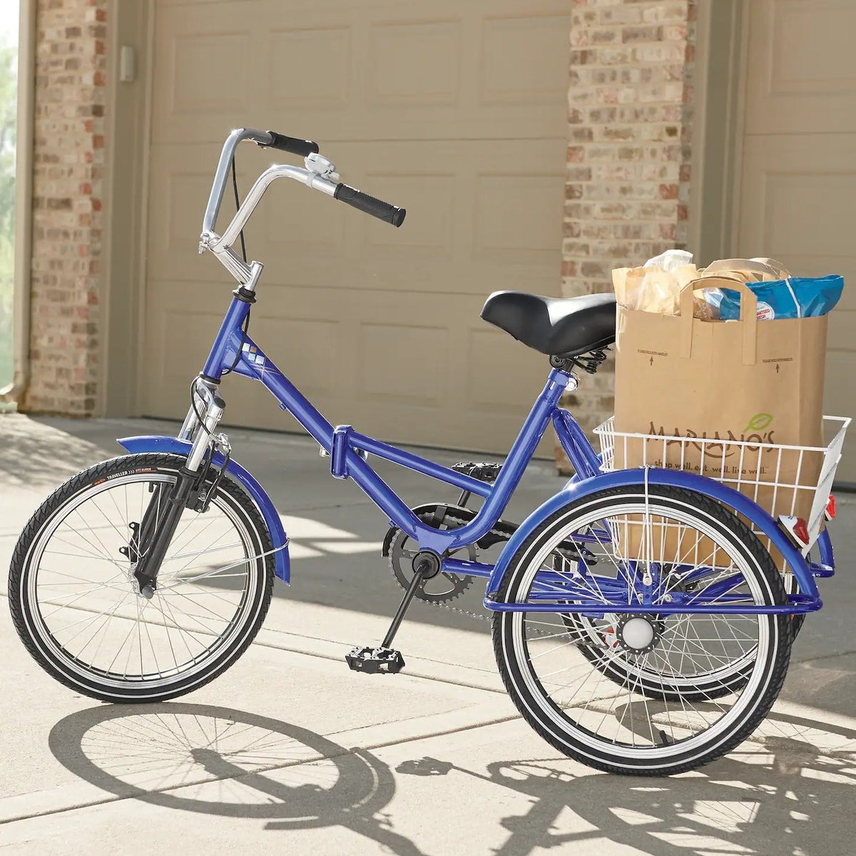 three arizona Adult wheeled bikes