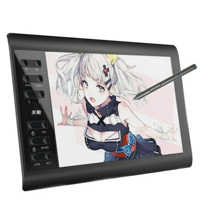 Large Digital Drawing Art Tablet Sketch Pad With Pen Zincera