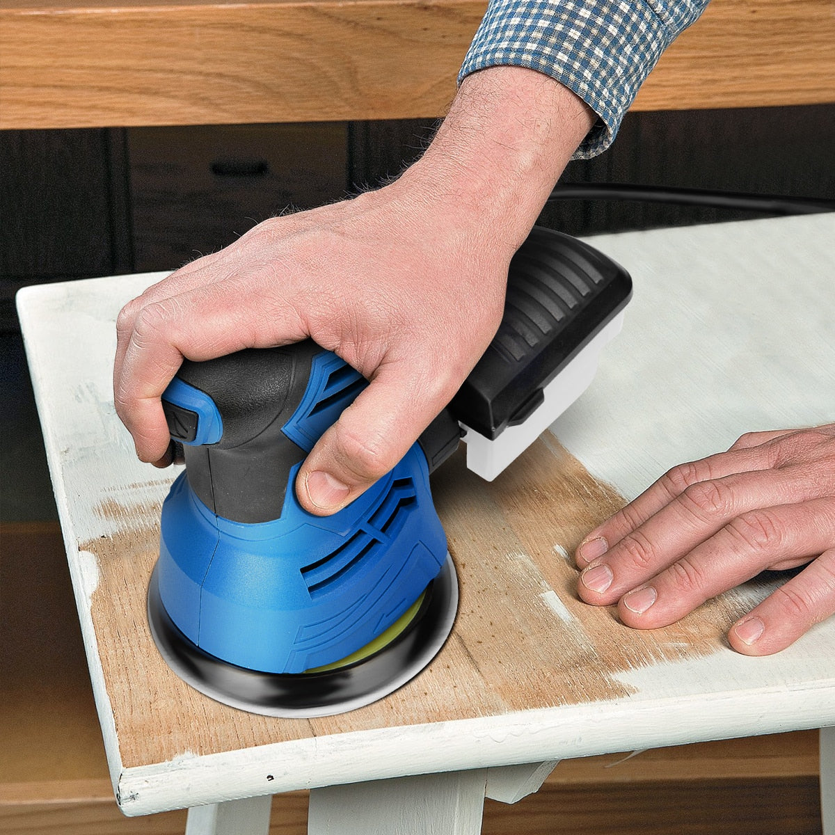 Electric Handheld Orbital Palm Sander Machine– Zincera