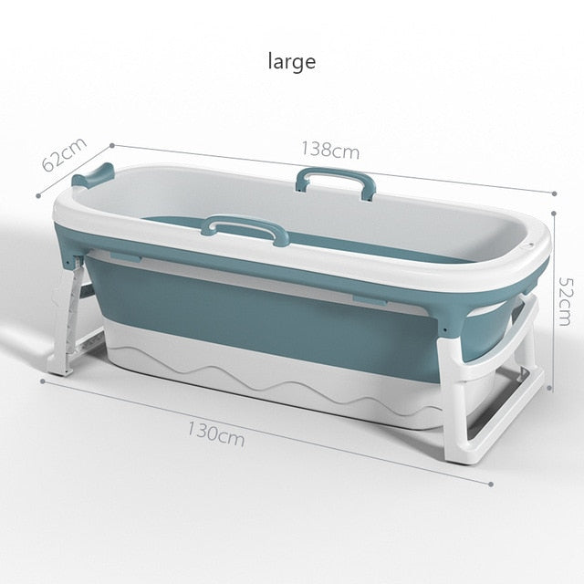 Foldable Stand Alone Bathtub For Adults– Zincera