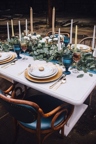 Blue wedding decor inspiration