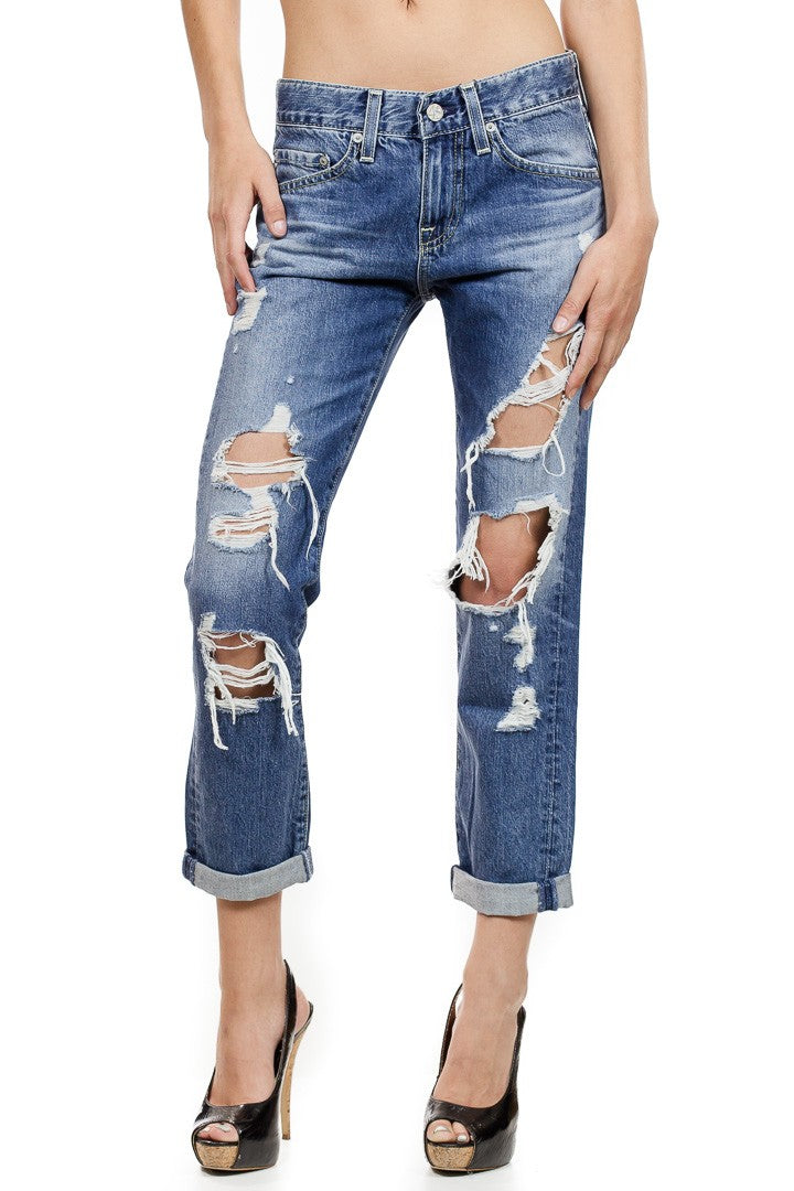 ag jeans ripped