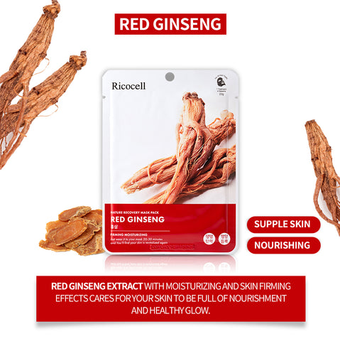 Ricocell Nature Recovery Red Ginseng Sheet Mask