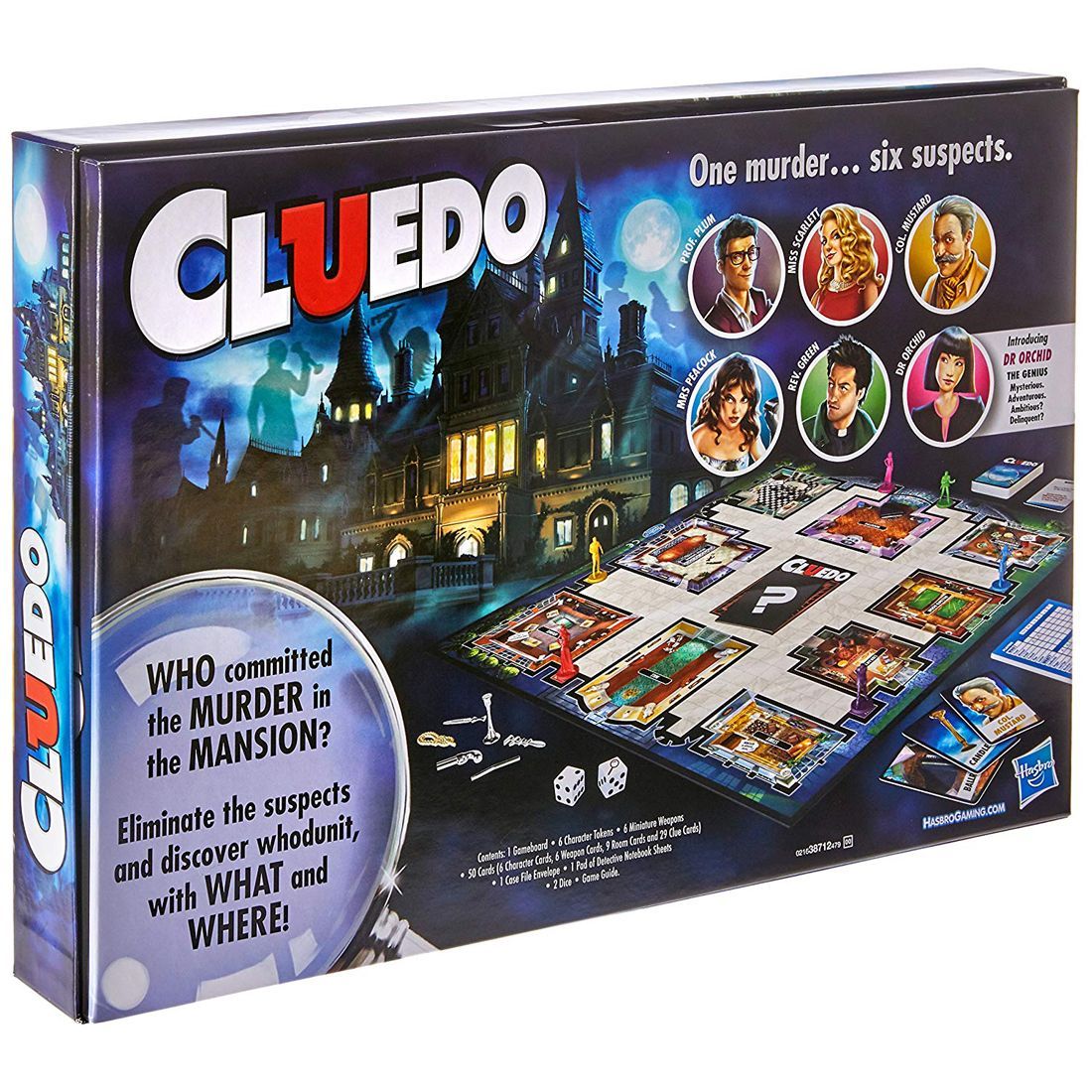 A5826079 for sale online Hasbro Clue The Classic Mystery Board Game 