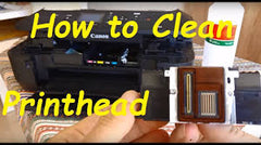 how to clean print heads on canon printer