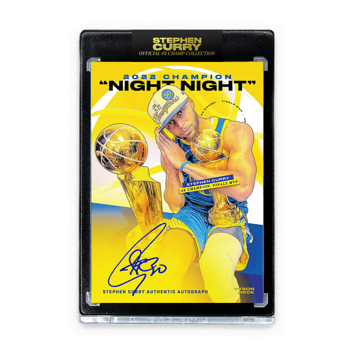 STEPHEN CURRY - AUTOGRAPH - LIMITED TO 30 - Tyson Beck