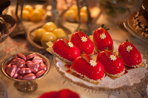 valentines baby shower dessert petit fleurs