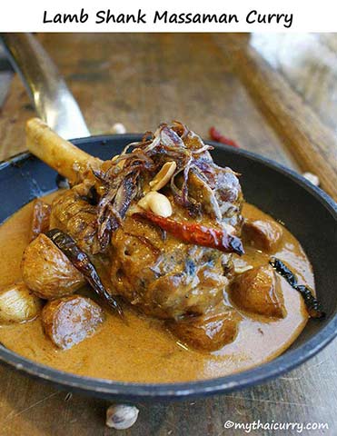 Lamb shank massaman curry thumb