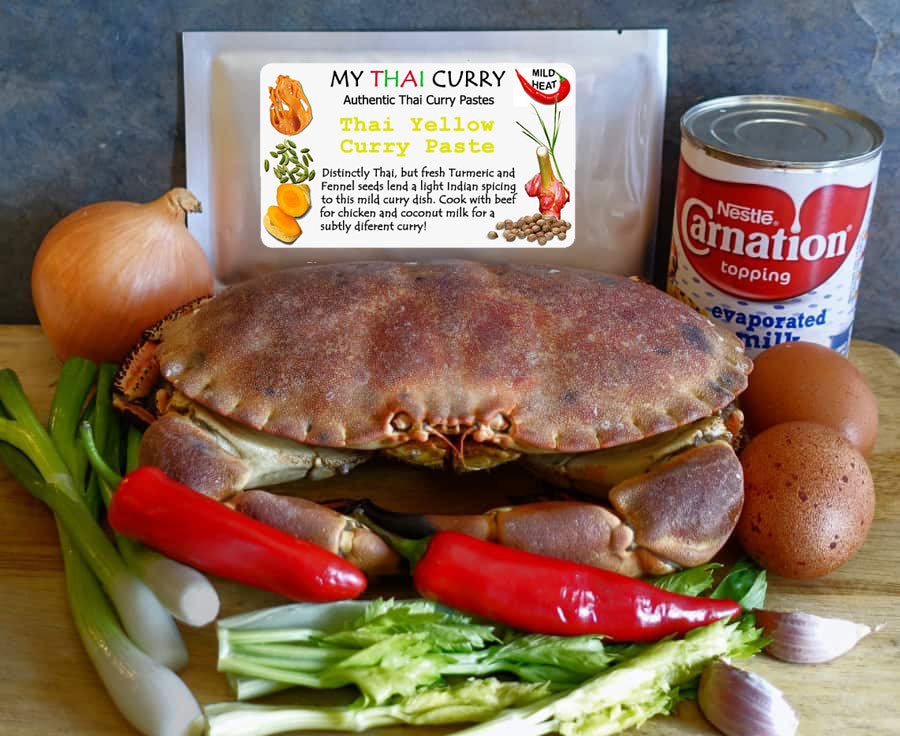 Thai Crab Curry Ingredients