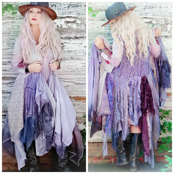 plus size boho kimono