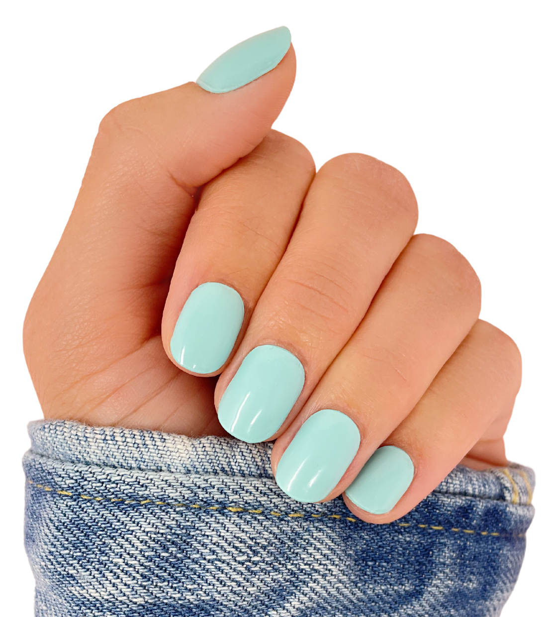 Turquoise and Caicos - Semi-Cured Gel Nail Wraps | Polish Pops