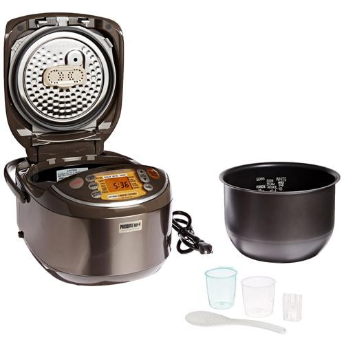 10 Cup NP-NWC18 Zojirushi Pressure Induction Heating Rice Cooker /& Warmer
