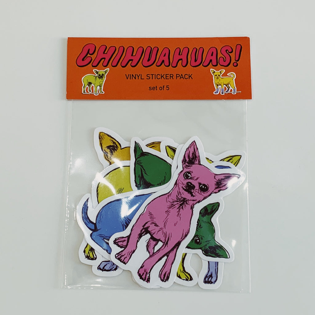 Chihuahuas! Vinyl Sticker pack