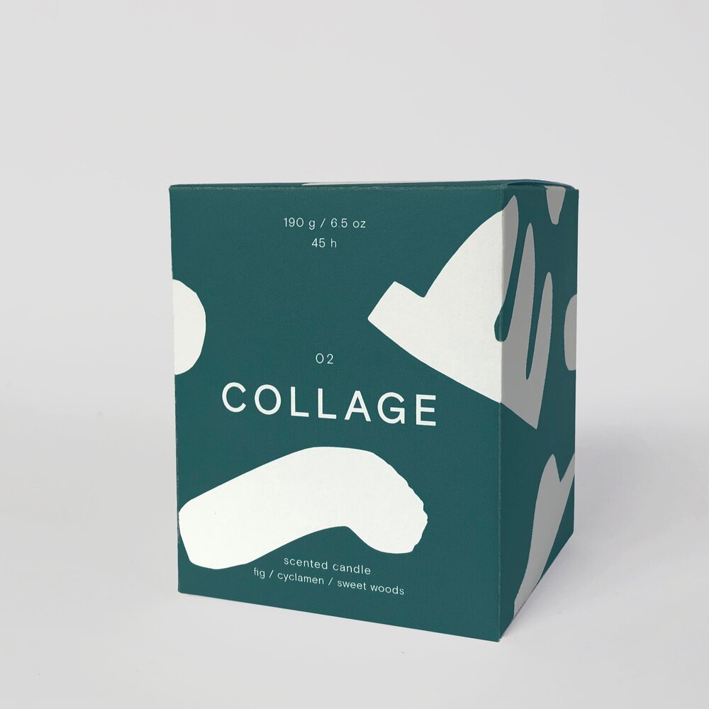 Collage Scented Candle