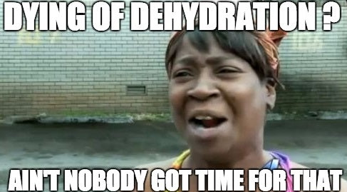 Dying of Dehydration