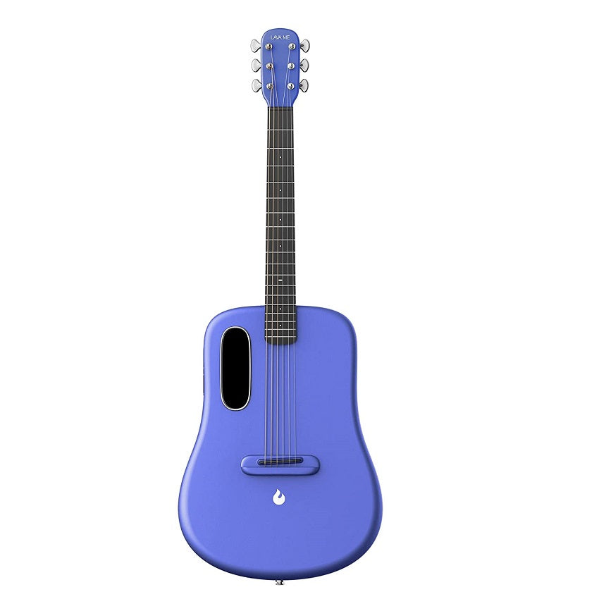 Albany Instrument redaktionelle LAVA ME 3 Carbon Fiber Lightweight Guitar with Effects 38-inch Acoustic |  Blue – Pete's Audio Tuners & Amplifiers