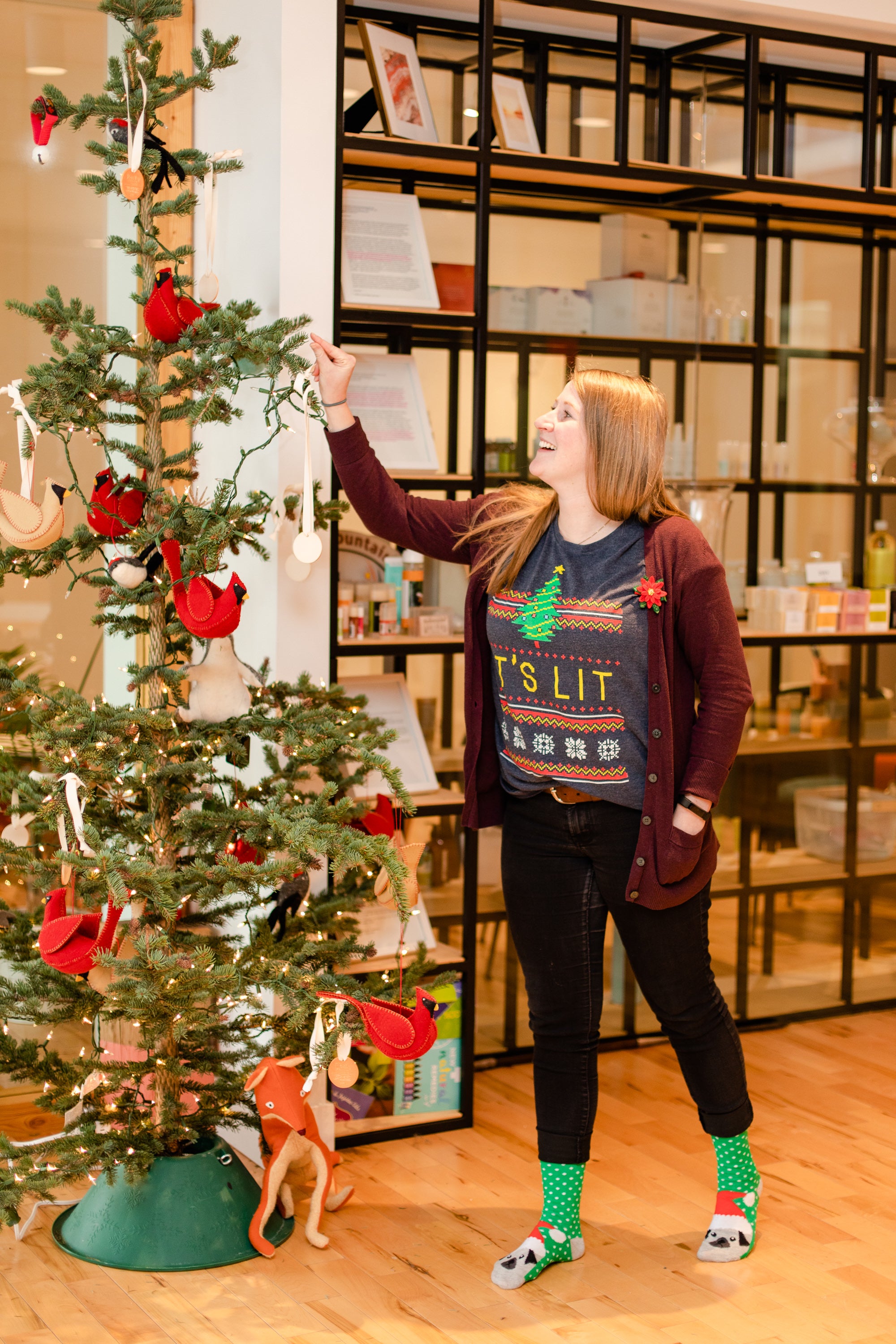 Erin at Rocky Mountain Soap Company shares what brings her holiday joy.