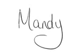 Mandy Personalised Silver